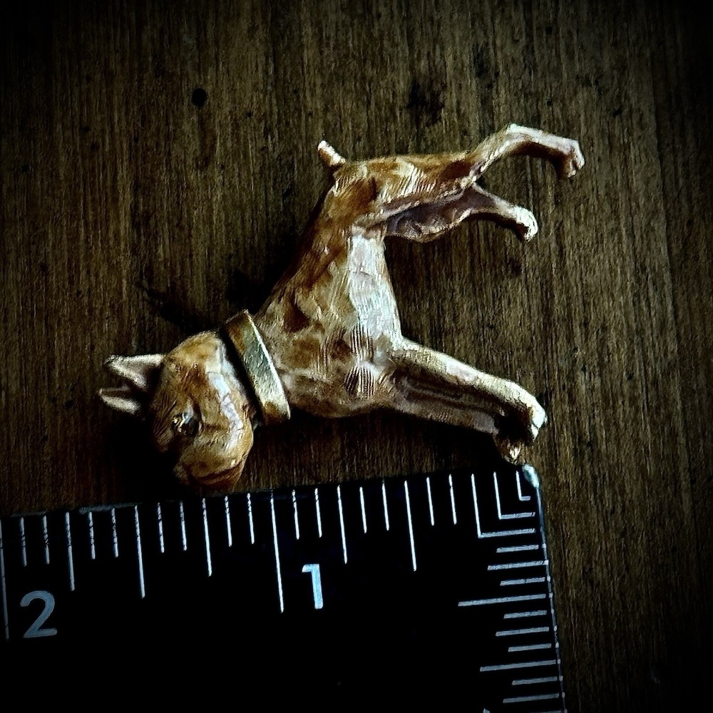 Bulldog Brooch - Picture 4 of 9